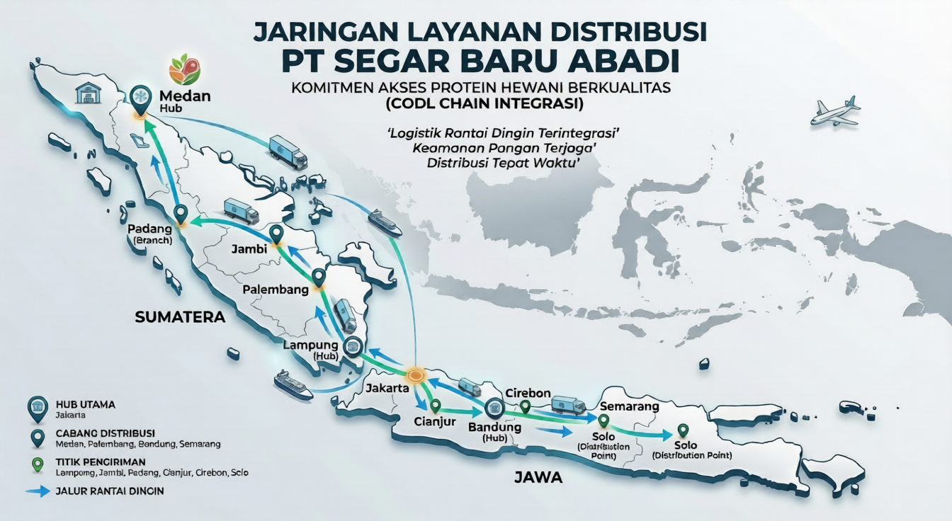 Peta Distribusi Indonesia